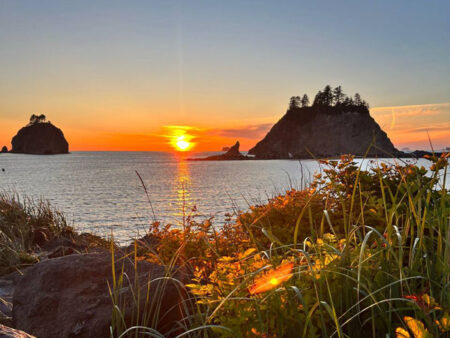 Sunset at Beach of La Push